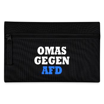 Grannies against afd - Pencil Case - black - Front