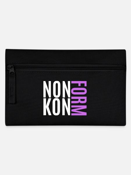 Nonkonform - Federtasche - Schwarz