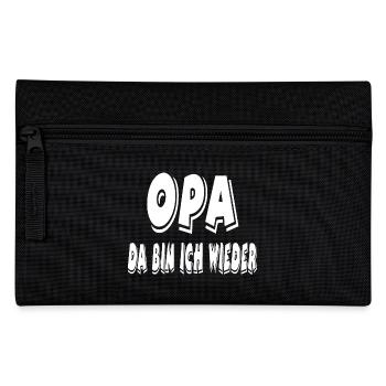Opa - Federtasche - Schwarz - Vorne
