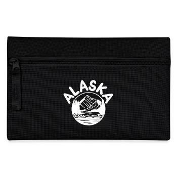 Alaska Mountain Lover Vintage - Pencil Case - black - Front