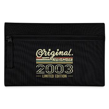 Novembre 2003 - Cadeau Anniversaire Novembre 2003 - Trousse - noir - Devant