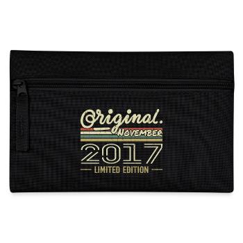 November 2017 - November 2017 Geburtstagsgeschenk - Federtasche - Schwarz - Vorne