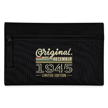 December 1945 Birthday December 1945 December - Pencil Case - black - Front