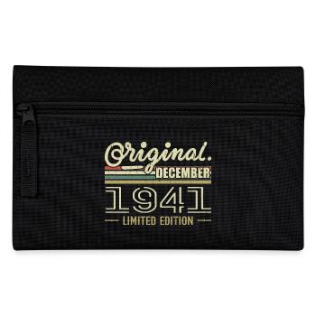 December 1941 Birthday December 1941 December - Pencil Case - black - Front