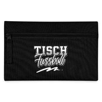 Tisch Fußball - Federtasche - Schwarz - Vorne