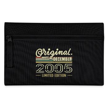 Décembre 2005 anniversaire Décembre 2005 Décembre - Trousse - noir - Devant