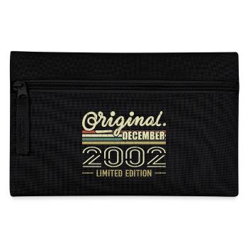 December 2002 Birthday December 2002 December - Pencil Case - black - Front