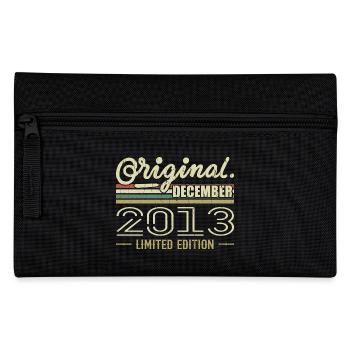 December 2013 Birthday December 2013 December - Pencil Case - black - Front