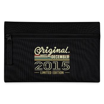December 2015 Birthday December 2015 December - Pencil Case - black - Front