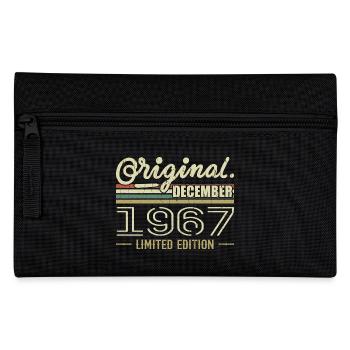 Dezember 1967 Geburtstag Dezember 1967 Dezember - Federtasche - Schwarz - Vorne