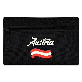 Drapeau de l’Autriche - Trousse - noir - Devant