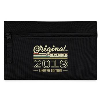 December 2018 birthday December 2018 December - Pencil Case - black - Front