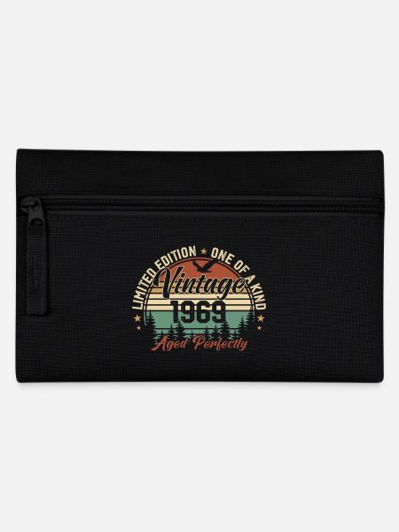 Jahrgang 1969 Retro 1969 Geburtstagsgeschenk 1969 - Federtasche - Schwarz