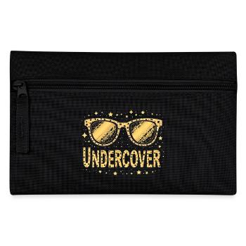 Lunettes de soleil drôles et costume de discours infiltré - Trousse - noir - Devant