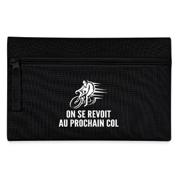 Humor Cycling Cycling and Mountain - Pencil Case - black - Front