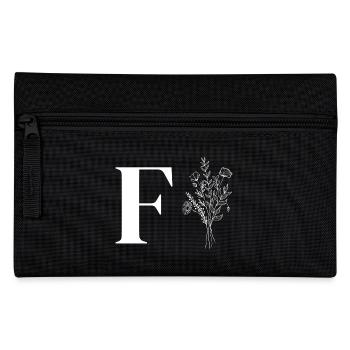 Minimalist flowers - Pencil Case - black - Front