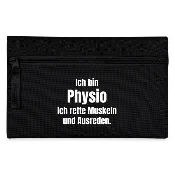 Physiotherapist - Pencil Case - black - Front