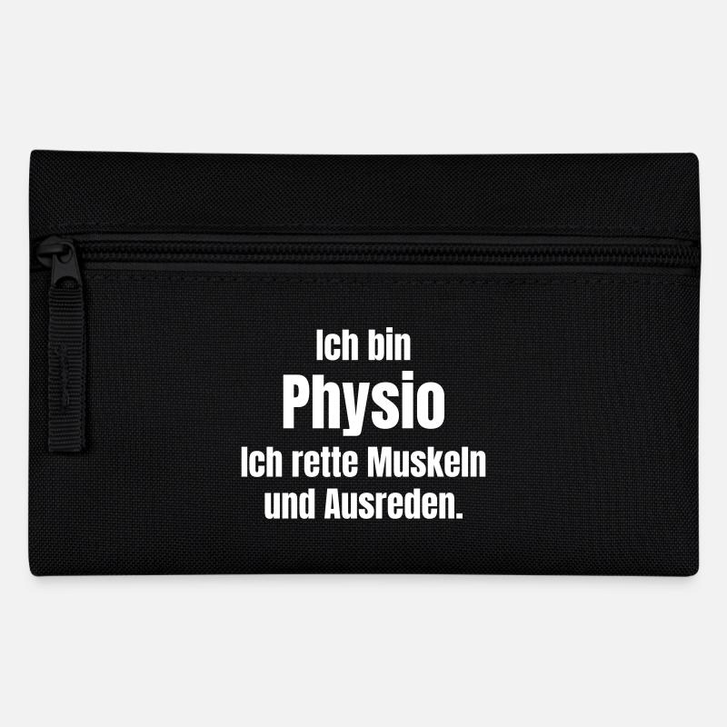 Physiotherapist - Pencil Case - black