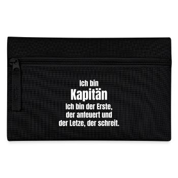 I'm the team captain - Pencil Case - black - Front