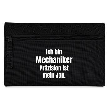 Mechaniker - Federtasche - Schwarz - Vorne