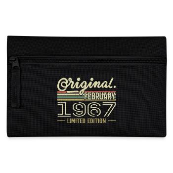 Cadeau Février 1967 - Anniversaire Février 1967 - Trousse - noir - Devant