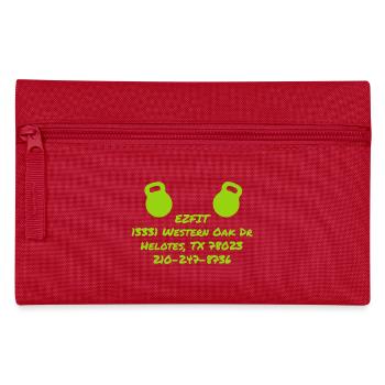Weightlifting Barbell Ezfit - Pencil Case - red - Front
