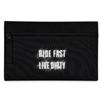 RIDE FAST LIVE DIRTY – MOUNTAIN BIKE - MOTOCROSS - Pencil Case - black - Front