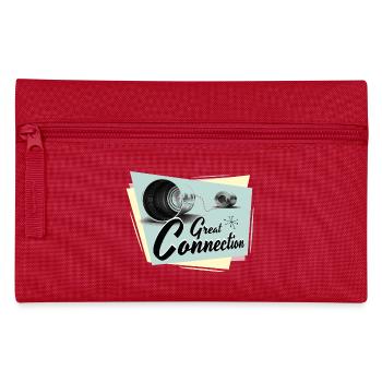 Fifties Great connection phone - Pencil Case - red - Front