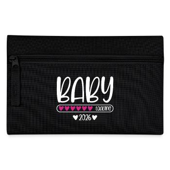 Baby 2026 loading - Federtasche - Schwarz - Vorne