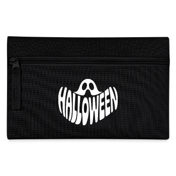 Ghost - Cool Halloween Logo - Pencil Case - black - Front