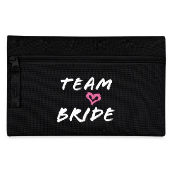 Team Bride - Pencil Case - black - Front