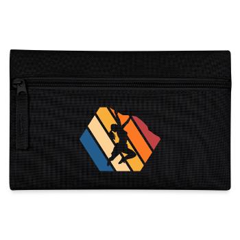 Silhouette dynamique de la danse de rue - Trousse - noir - Devant