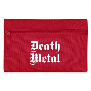 Death Metal Glyphs Tee - Pencil Case - red - Front