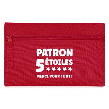 Chef - Federtasche - Rot - Vorne