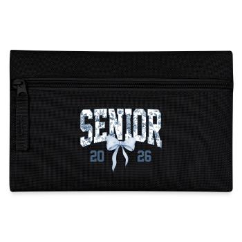 Senior 2026 Floral - Federtasche - Schwarz - Vorne