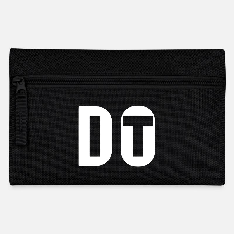 Do It Dont Quit - Federtasche - Schwarz