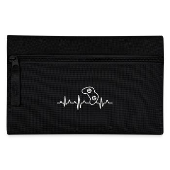 Game Heartbeat - Pencil Case - black - Front