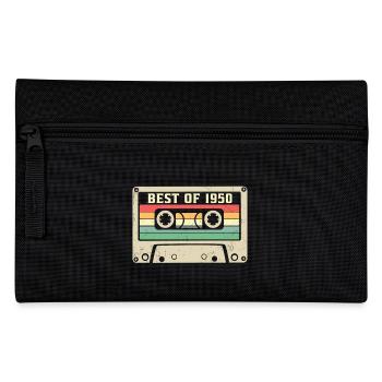 Das Beste von 1950 Retro 75 Jahre 75. Geburtstag - Federtasche - Schwarz - Vorne