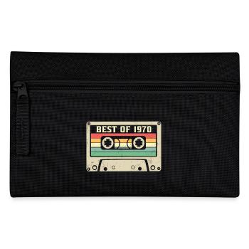Das Beste aus 1970 Retro 55 Jahre 55. Geburtstag - Federtasche - Schwarz - Vorne