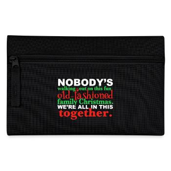 Merry Christmas - Pencil Case - black - Front