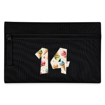 CREAM NUMÉRO 14 ANS CREAM 14E ANNIVERSAIRE - Trousse - noir - Devant