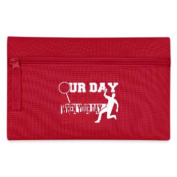 Forensic Investigation, Crime Scene - Pencil Case - red - Front