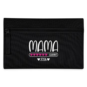Mama 2026 loading - Federtasche - Schwarz - Vorne