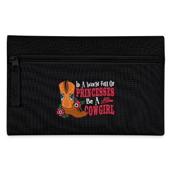 In a World Full of Princesses Be a - Pencil Case - black - Front
