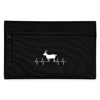 Goat Heartbeat - Pencil Case - black - Front