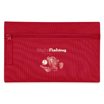 night fishing - Federtasche - Rot - Vorne