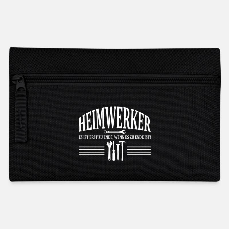 Heimwerker - Federtasche - Schwarz