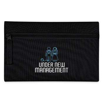 Junggesellenabschied JGA Junggeselle - Federtasche - Schwarz - Vorne