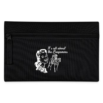 All about the Benjamins - Pencil Case - black - Front