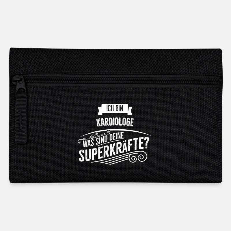 Kardiologe - Federtasche - Schwarz